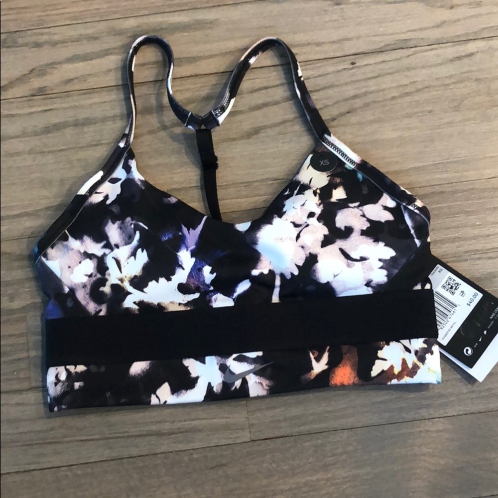Nike indy floral sports bra - Picture 4 of 6